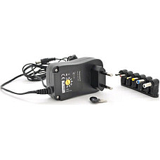 Блок живлення мережевий Voltronic 18W Universal, Output 3V-12V, 2.35*0.75/ 3.0*1.1/3.5*1.35/4.0*1.7 /5.5*2.1/5.5*2.5 (12491 / YT-UPS18W)