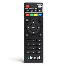 Універсальний пульт iNeXT до TV5/TV5 ultra/TV4/4K ultra/TV3/4K2 inext RCU inext (NXT-013)