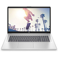 Ноутбук HP 17-cp3014ua 17.3" FHD IPS, 300n/Ryzen 7-7730U (4.5)/16Gb/SSD512Gb/Radeon/DOS/Сріблястий (C9RL7EA)