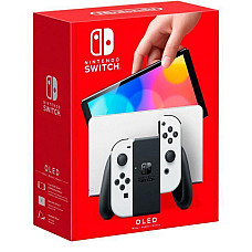 Ігрова консоль Nintendo Switch OLED (біла) (45496883386) (1745298)