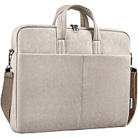 Сумка для ноутбука Defender 15.6" Solid PU beige (26126)