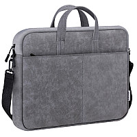 Сумка для ноутбука Defender 15.6" Solid PU gray (26088)