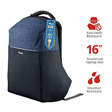 Рюкзак TRUST Nox Anti-theft 16