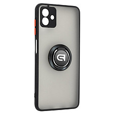 Чохол до мобільного телефона Armorstandart Frosted Matte Ring Samsung A04 (A045) Black (ARM68342)