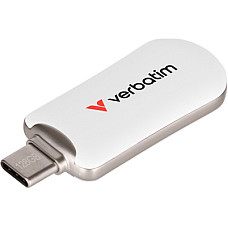 USB флеш накопичувач Verbatim 128GB Plectra White USB-C (30229)