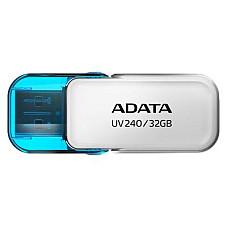 USB флеш накопичувач ADATA 32GB UV240 White USB 2.0 (AUV240-32G-RWH) (1570520)