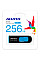USB флеш накопичувач ADATA 256GB UV128 Black/Blue USB 3.2 (AUV128-256G-RBE)