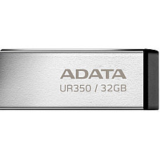 USB флеш накопичувач ADATA 32GB UR350 Silver-Black USB 3.2 (UR350-32G-RSR/BK)