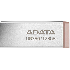 USB флеш накопичувач ADATA 128GB UR350 Silver/Beige USB 3.2 (UR350-128G-RSR/BG)