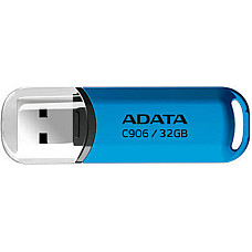 USB флеш накопичувач ADATA 32GB C906 Blue USB 2.0 (AC906-32G-RWB)