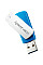 USB флеш накопичувач Apacer 128GB AH357 Ocean Blue USB 3.2 (AP128GAH357U-1) (1783395)