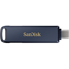 USB флеш накопичувач SanDisk 128GB Phone Drive for iPhone Metallic Sky Lightning/Type-C U (SDIXD0N-1
