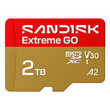 Карта пам'яті SANDISK Extreme GO SDXC 2TB UHS-I V30 A2 (SDSQXGN-2T00-GN6MN)