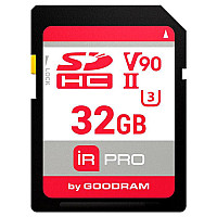 Memory card SD 32Gb GoodRAM IRDM PRO SDXC V90 UHS-II U3 Retail (IRP-S9B0-0320R11) (1463547)