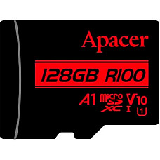 Карта пам`ятi MicroSDHC 128GB UHS-I Class 10 Apacer (AP128GMCSX10UB-RA)
