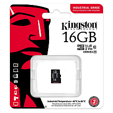 Карта пам`ятi MicroSDHC 16GB UHS-I/U3 Class 10 Kingston Industrial (SDCIT2/16GBSP)