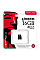 Карта пам`ятi MicroSDHC 16GB UHS-I/U3 Class 10 Kingston Industrial (SDCIT2/16GBSP)