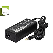 Блок живлення 1StCharger для ноутбука HP 18.5V 65W 3.5A 4.8х1.7мм (AC1STHP65WA1) (1367001)