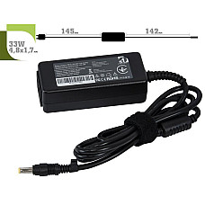 Блок живлення 1StCharger для ноутбука Asus 9.5V 33W 3.5A 4.8х1.7мм + каб.живл. (AC1STAS33WD1) (1366967)