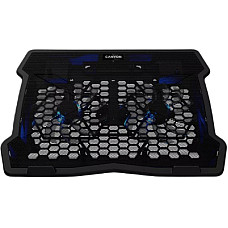 Підставка до ноутбука Canyon NS03, 10-15.6 laptop, dual-fan with 2x2.0 USB hub (CNE-HNS03)