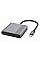 Док-станція Cablexpert USB-C 3-в-1 (A-CM-COMBO3-05)