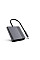 Док-станція Cablexpert USB-C 3-в-1 (A-CM-HDMIFDPF-01)