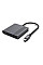 Док-станція Cablexpert USB-C 3-в-1 (A-CM-HDMIFDPF-01)
