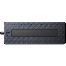 Док-станція USB3.1 Type-C --> HDMI/USB 3.0x2/Type-Cx2/DP/RJ45/Ethernet чорна HP (50H55UT) (1810711)