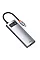 USB-Hub Baseus Metal Gleam Series 6-in-1 Multifunctional （Type-C to HDMI*1+USB3.0*3+PD*1+RJ45*1) (1500927)