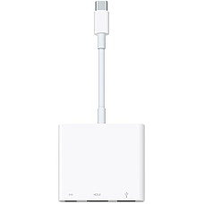 Адаптер Apple USB-C Digital AV Multiport Adapter, Model A2119 (MW5M3ZM/A)