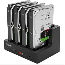 Док-станція для накопичувачів Maiwo 4*HDD 2,5"/3,5" SATA/SSD USB3.0 (K3094A)