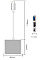 Док-станція USB3.1 Type-C --> HDMI/USB3.0/Type-C (F), кабель 0.1м, OEM (S0733)