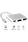 Док-станція USB3.1 Type-C --> HDMI/USB3.0/Type-C (F), кабель 0.1м, OEM (S0733) (1622455)