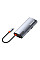 Док-станція ColorWay USB-C 5-в-1 Type C PD 100W/USB3.0х3/HDMI 4К (CW-HUB01)
