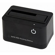 Док-станція для накопичувачів Gembird 2.53.5 SATA HDD, USB 2.0 (HD32-U2S-5)