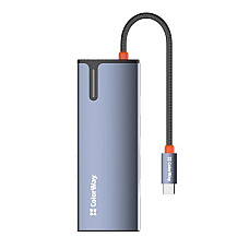 Док-станція ColorWay USB-C 5-в-1 Type C PD 100W/USB3.0х3/HDMI 4К (CW-HUB01)