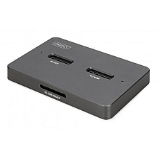 Док-станція DIGITUS USB-C > 2xSATA SSD/SD (DA-71546-1)