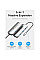 Концентратор Vention USB 3.1 Type-C to HDMI 4K60Hz/USB 3.0x3/PD 100W 5-in-1 (TQDHB)