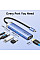 Концентратор VENTION USB 3.1 Type-C to HDMI/USB 3.0x3/PD 100W Blue Aluminum Alloy Hub 5-in-1 (TGESB)