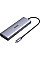 Концентратор Ugreen USB3.1 Type-C to HDMI60Hz/VGA/USB 3.0х3/RJ45/SD/TF/PD 100W 9-in-1 CM498 (15600)