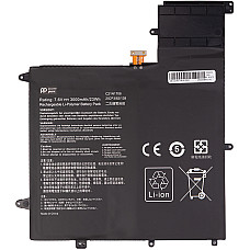 Акумулятор PowerPlant для ноутбуків ASUS ZenBook Flip S UX370 (C21N1706) 7.6V 3000mAh (NB432332)
