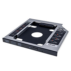 Фрейм-перехідник Grand-X HDD 2,5'' SATA2/SATA3 Slim 9,5mm (HDC-24С)
