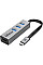 USB-хаб Promate MediaHub-C3 USB Type-C Grey