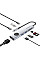 USB-хаб Promate ComandHub-Lite USB Type-C Grey USB-хаб Promate ComandHub-Lite USB Type-C Grey