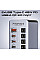 USB-хаб Promate GegaTower-60w USB Type-C Grey