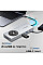 USB-хаб Promate ComandHub-Pro USB Type-C Grey