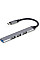 USB-хаб Gembird USB Type-C 4-в-1 (UHB-CM-U3P1U2P3-03)