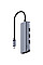 Концентратор Cudy USB-C 6-in-1 1xHDMI 4K + 1xUSB-C + 1xUSB 3.0 5Gbps + 2xUSB 2.0 (UH606)