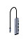 Концентратор Cudy USB-C 5-in-1 1xHDMI 4K + 1xUSB-C PD100W + 1xUSB 3.0 5Gbps + 2xUSB 2.0 (UH405)