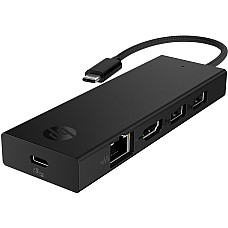 Концентратор HP Хаб USB 3.0 ->HDMI/USB2.0x2/USB-C PD/Ethernet Hub HP (BR1U3AA)
